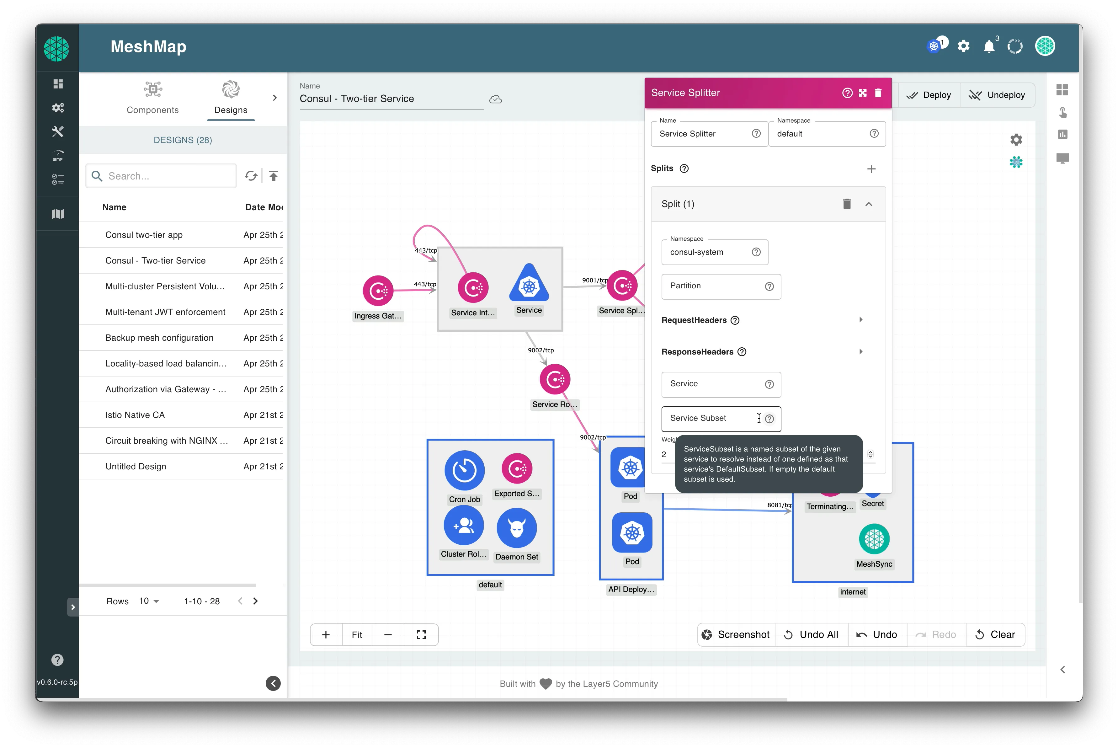 MeshMap Docker Extension